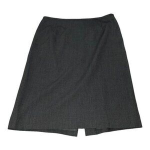 Calvin Klein Womens Gray A-Line Skirt Size 8